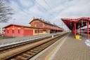 Railway station Veselí nad Lužnicí